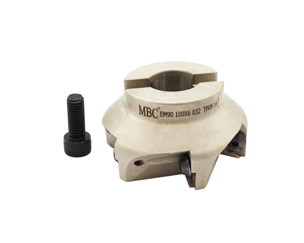 کف تراش مدل EM90 100*6 032 TPKN16 ام بی سی MBC