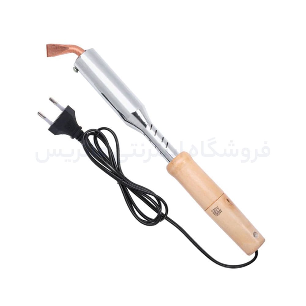 دستگاه هویه 150 وات دسته چوبی سرکج مسی WINSTAR