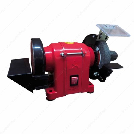 دستگاه سنگ رومیزی 125 محک تک فاز 200 وات سه نظام دار کد GD125/2
