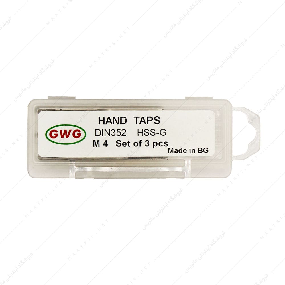 قلاویز دستی HSSG سایز 4 میلی متر برند GWG