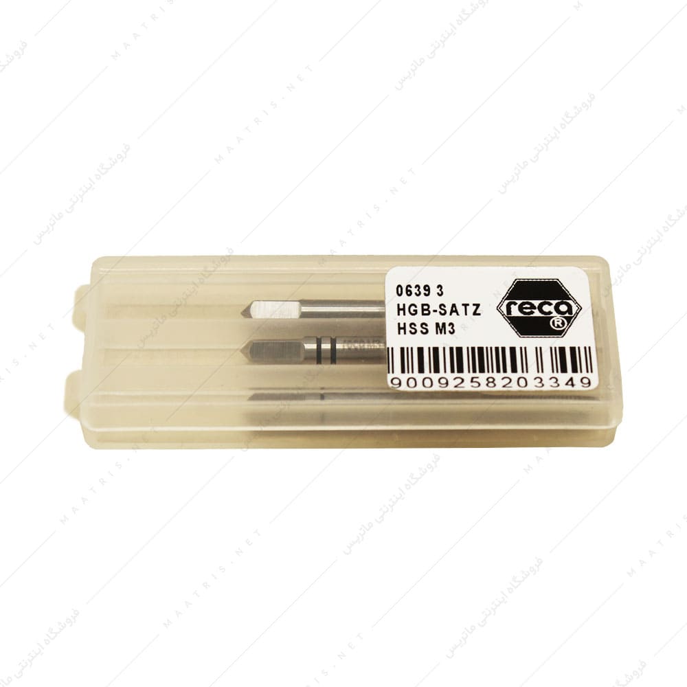 قلاویز دستی HSS سایز 3 میلی متر برند RECA