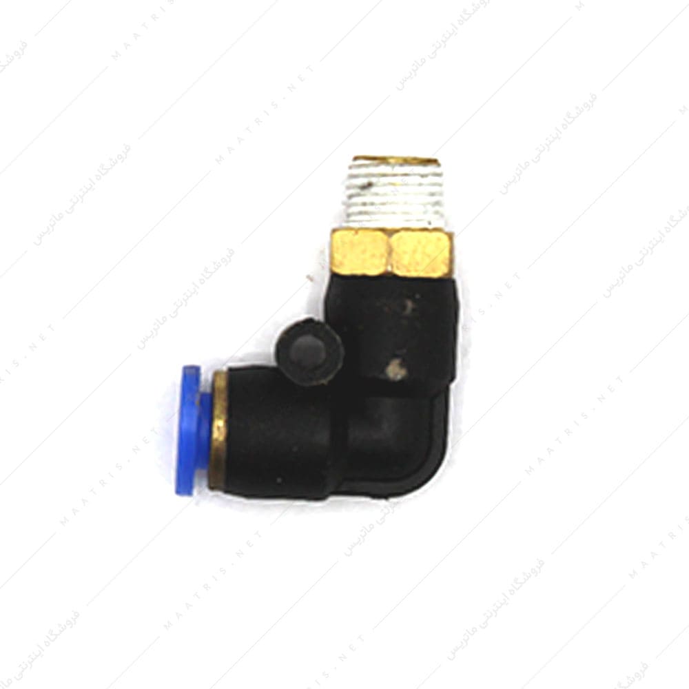 فیتینگ باد 1/8 اینچ سایز 6 نود درجه