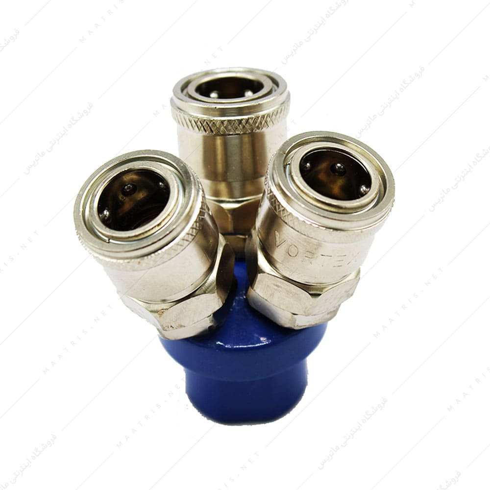 کوپلینگ باد مادگی سه راهی 1/4 برند VORTEX