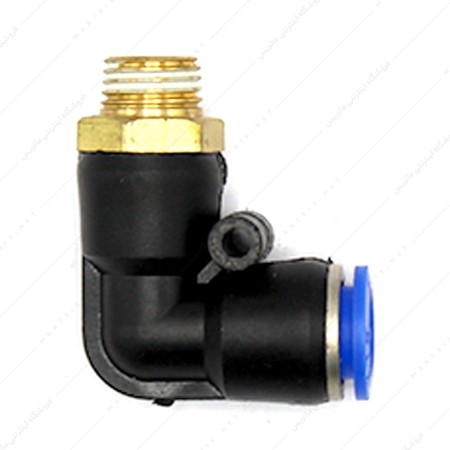 فیتینگ باد 1/4 اینچ سایز 10 نود درجه