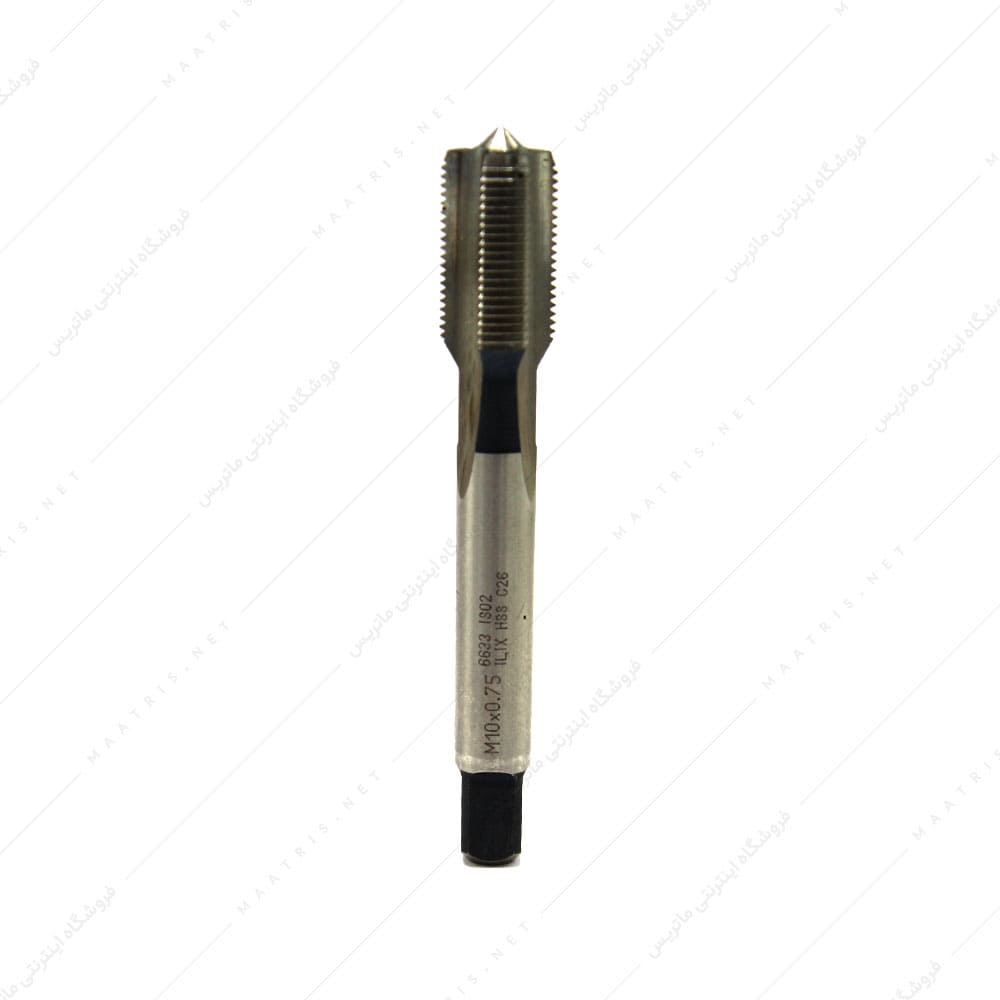 قلاویز ماشینی مستقیم HSS سایز 10 گام 0/75 دنده ریز برند ILIX