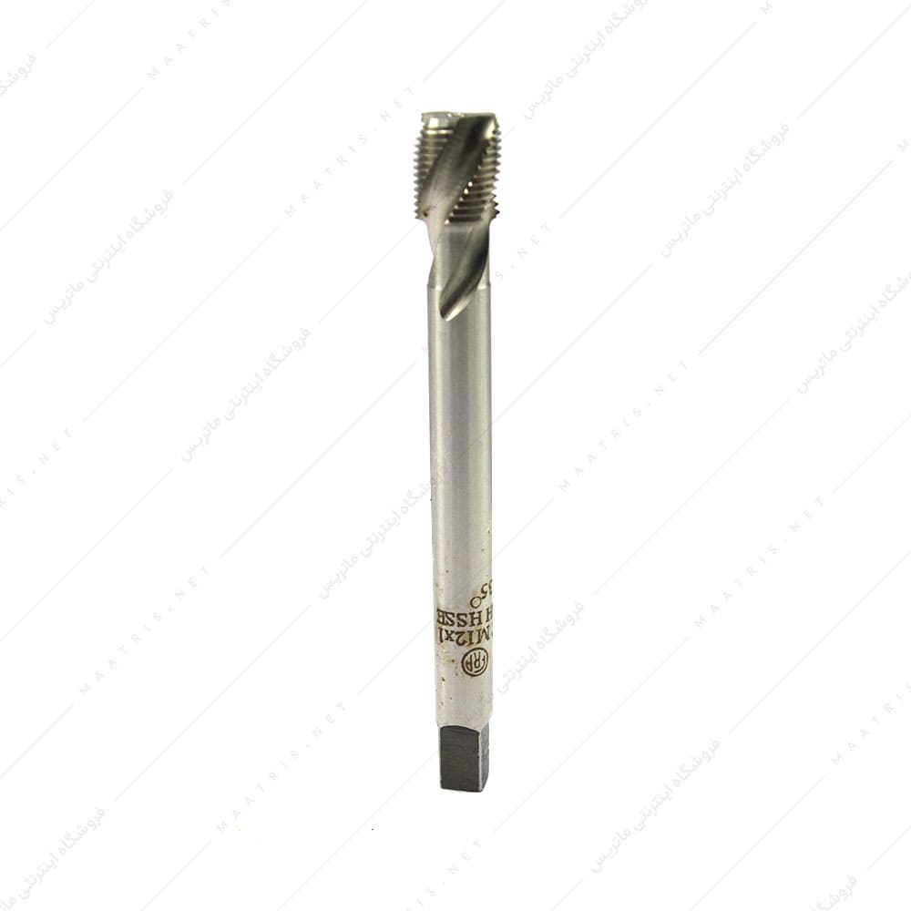 قلاویز ماشینی مارپیچ HSSE سایز 12 گام 1 دنده ریز برند فرا