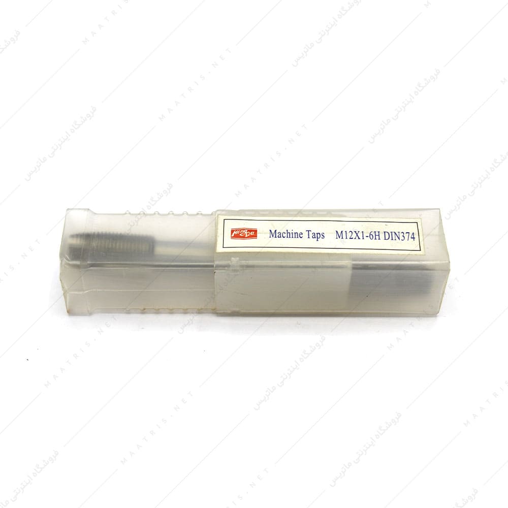 قلاویز ماشینی مستقیم HSS سایز 12 گام 1 دنده ریز برند هانگدا