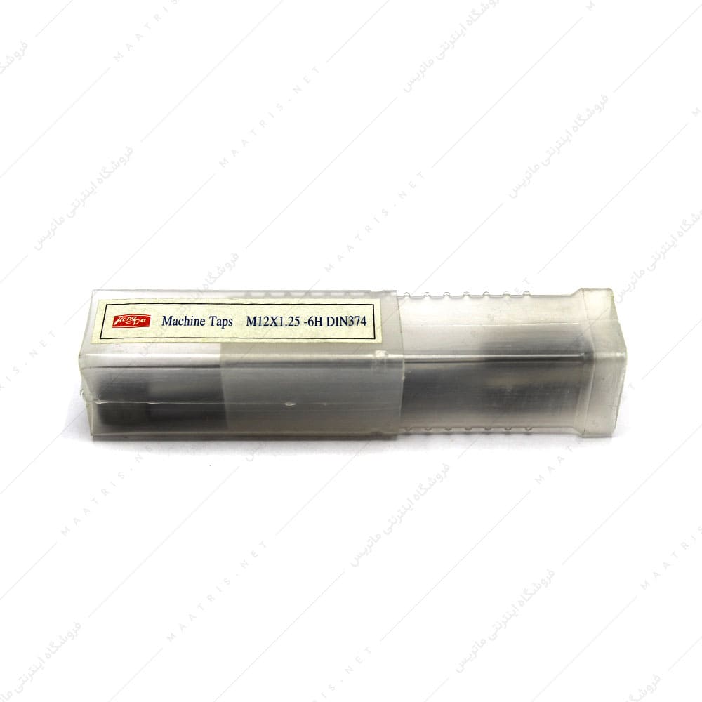 قلاویز ماشینی مستقیم HSS سایز 12 گام 1/25 دنده ریز برند هانگدا