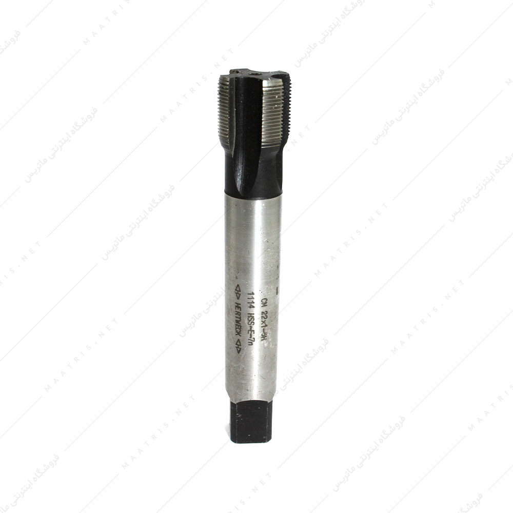 قلاویز ماشینی مستقیم hsse سایز 22 گام 1 دنده ریز برند HERTWECK