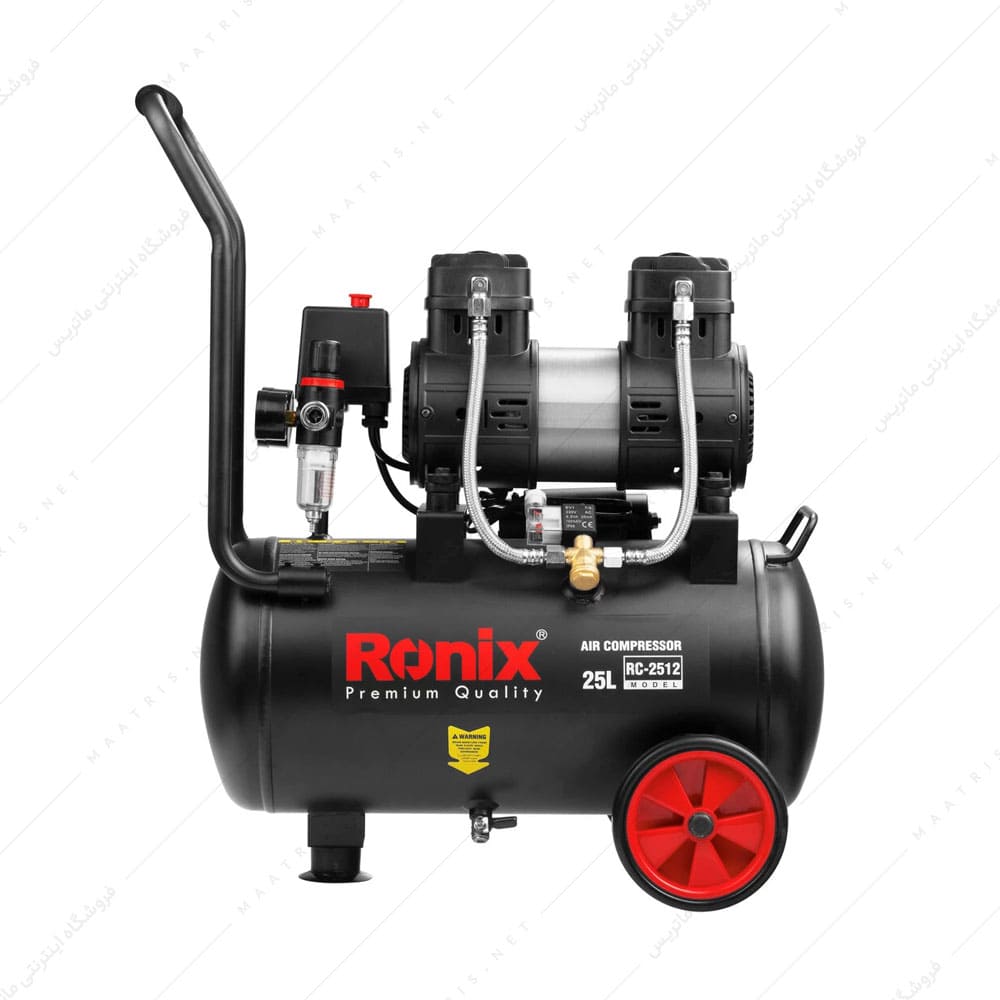 کمپرسور باد سایلنت 25 لیتری رونیکس مدل RC-2512