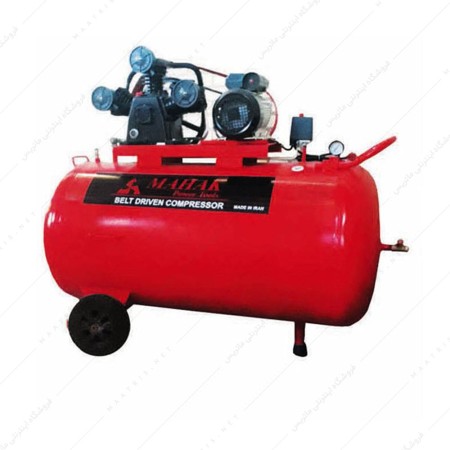 کمپرسور باد 350 لیتری با مخزن 350 لیتر سه سیلندر محک مدل AP-351