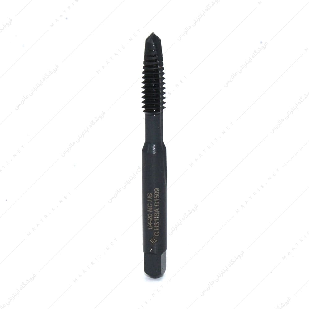 قلاویز ماشینی مستقیم HSS سایز 1/4 اینچ 20 دنده UNC برند کلیولند