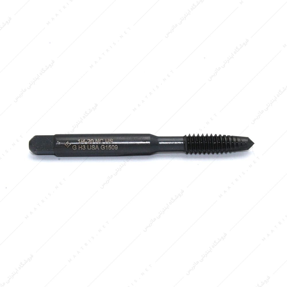 قلاویز ماشینی مستقیم HSS سایز 1/4 اینچ 20 دنده UNC برند کلیولند