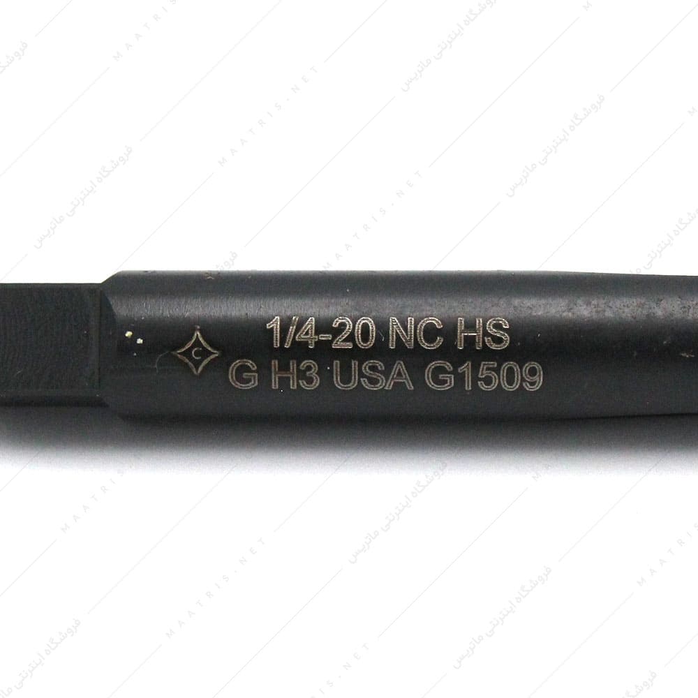 قلاویز ماشینی مستقیم HSS سایز 1/4 اینچ 20 دنده UNC برند کلیولند