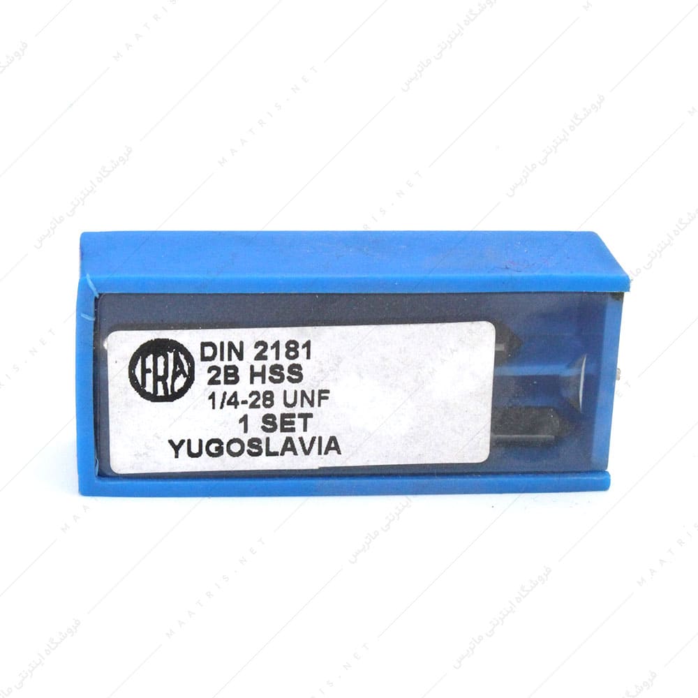 قلاویز دستی HSS سایز 1/4 اینچ 28 دنده UNF برند فرا