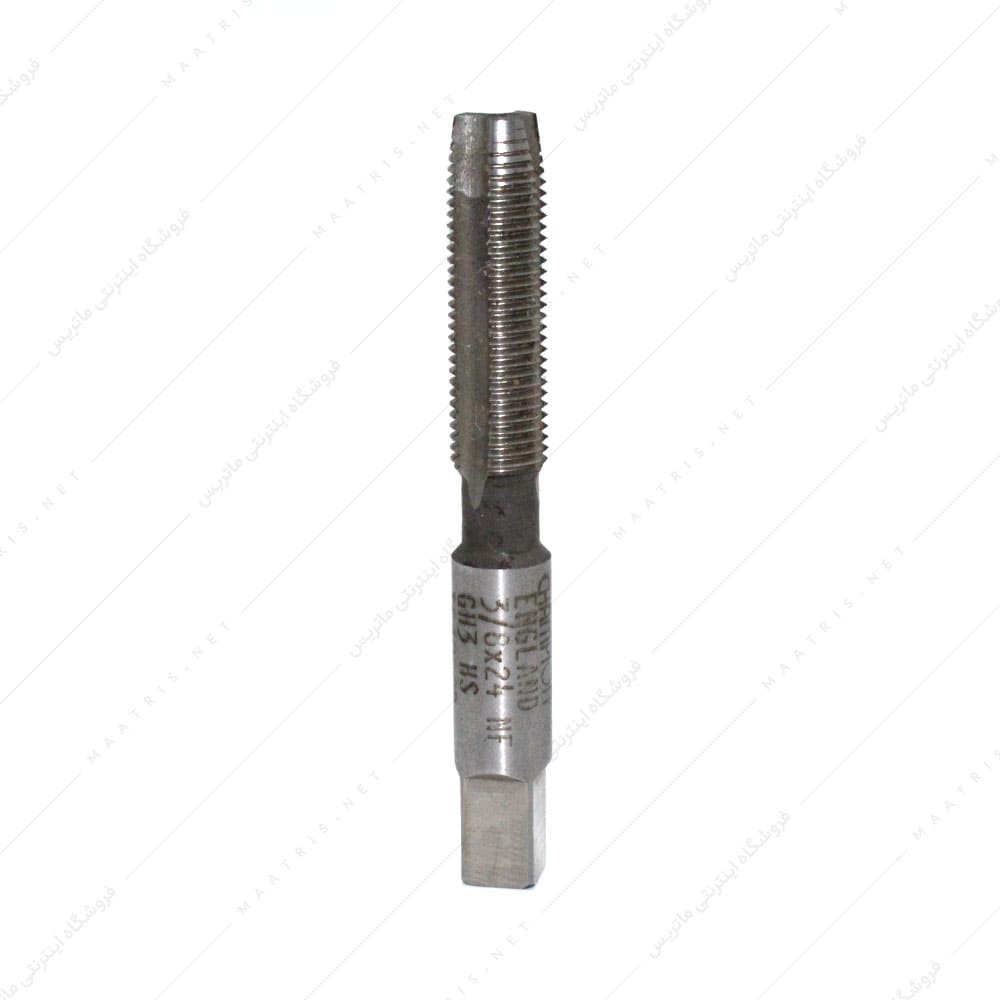 قلاویز ماشینی مستقیم HSS سایز 3/8 اینچ 24 دنده UNF برند CHAMPION