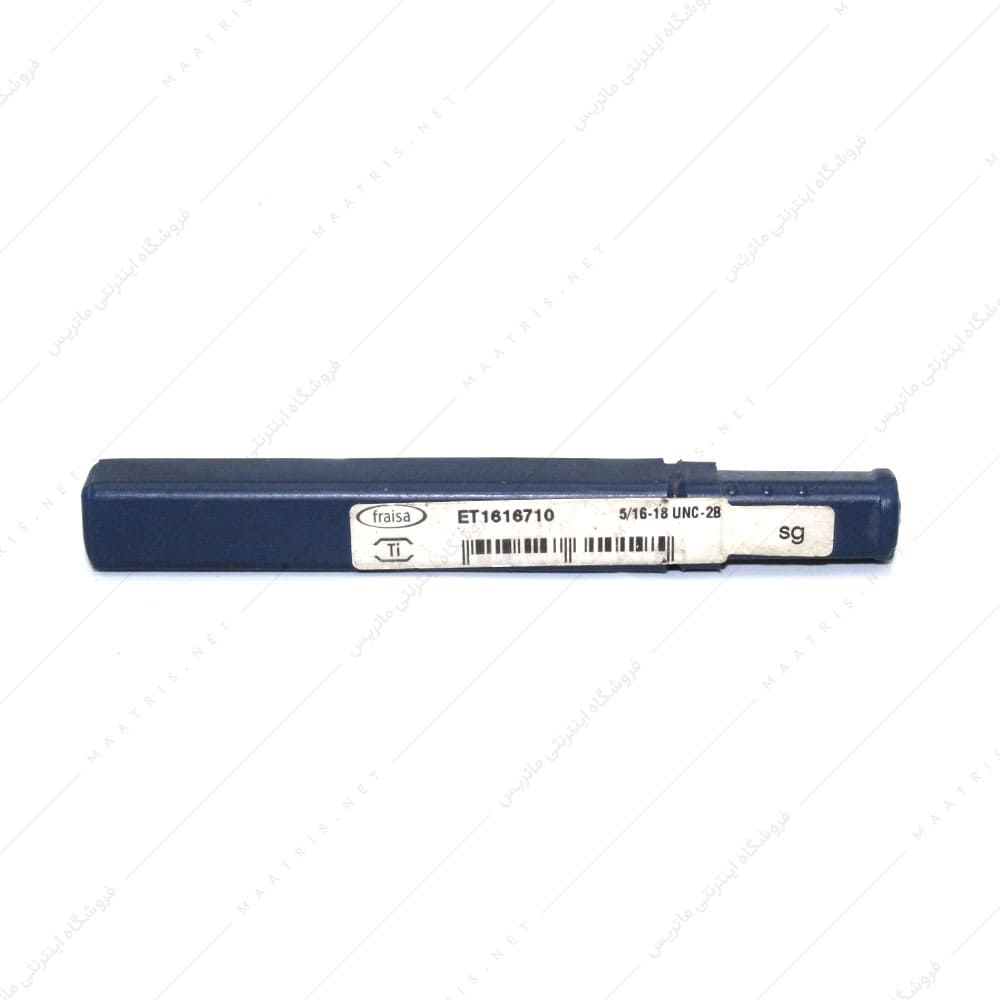 قلاویز ماشینی مستقیم HSS سایز 5/16 اینچ 18 دنده UNC برند فرایسا