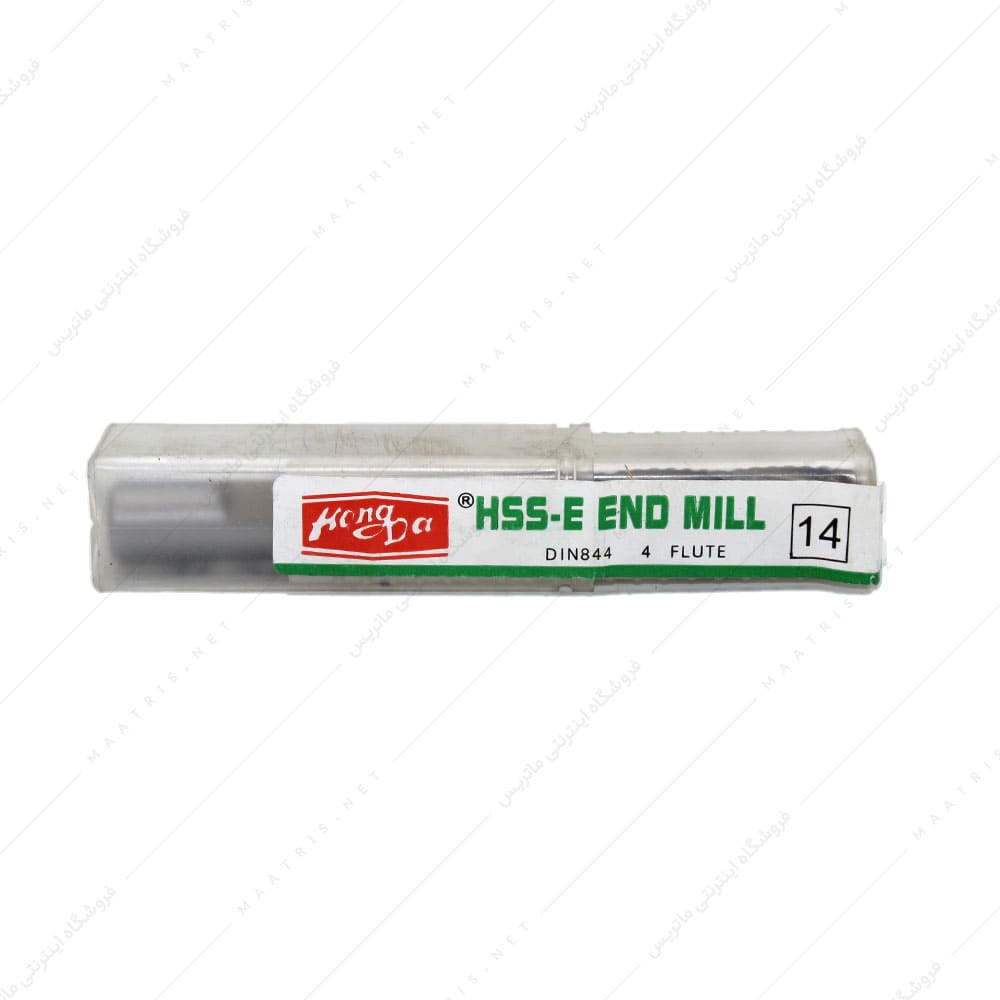 فرز انگشتی 14 HSSE سرتخت طول 110 برند هانگدا