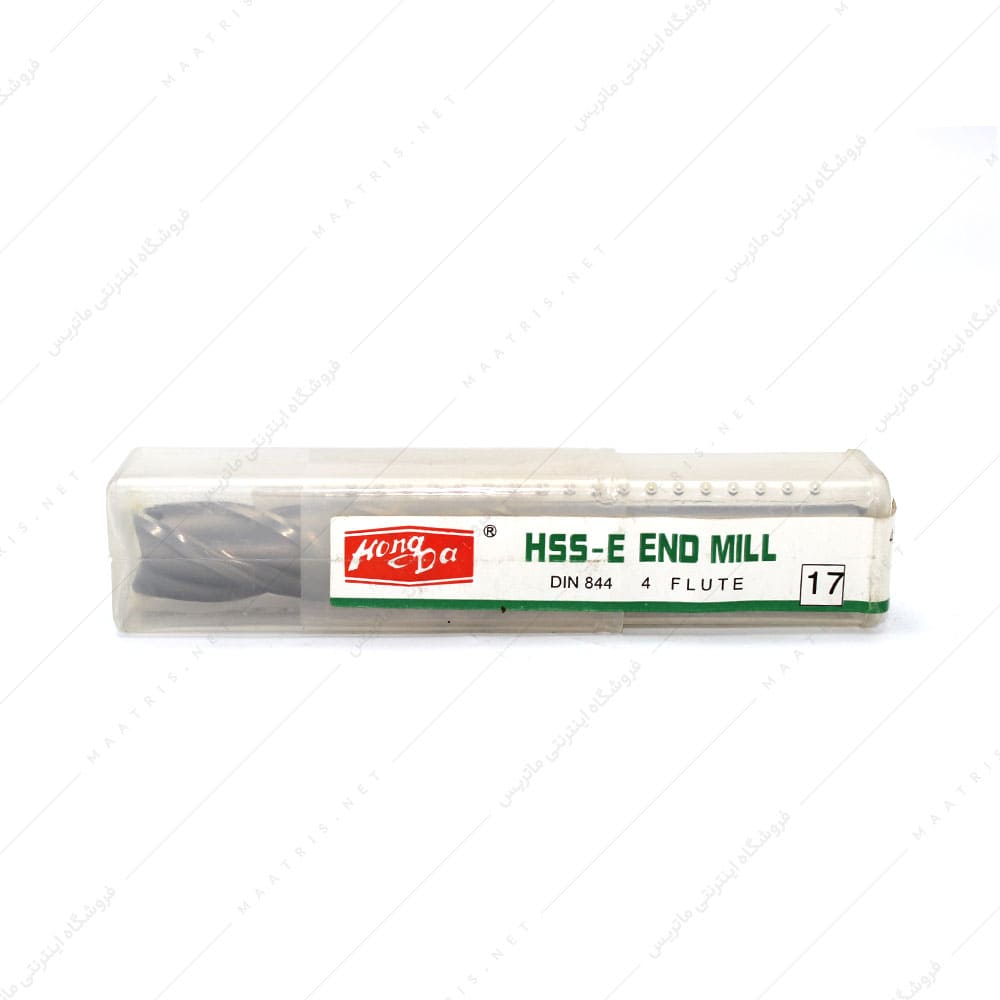 فرز انگشتی 17 HSSE سرتخت طول 123 برند هانگدا