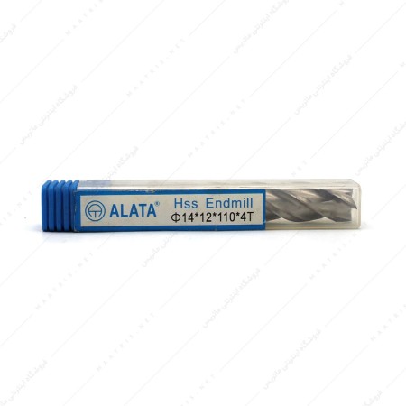 فرز انگشتی 14 HSSE سرتخت طول 110 برند آلاتا