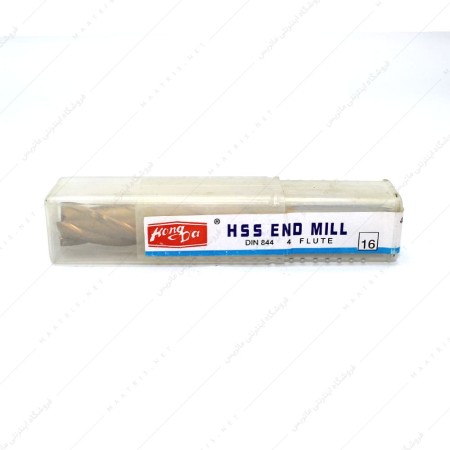 فرز انگشتی 16 HSS سرتخت طول 123 برند هانگدا