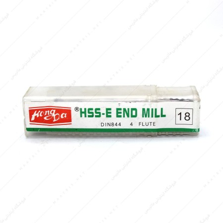 فرز انگشتی 18 HSSE سرتخت طول 92 برند هانگدا