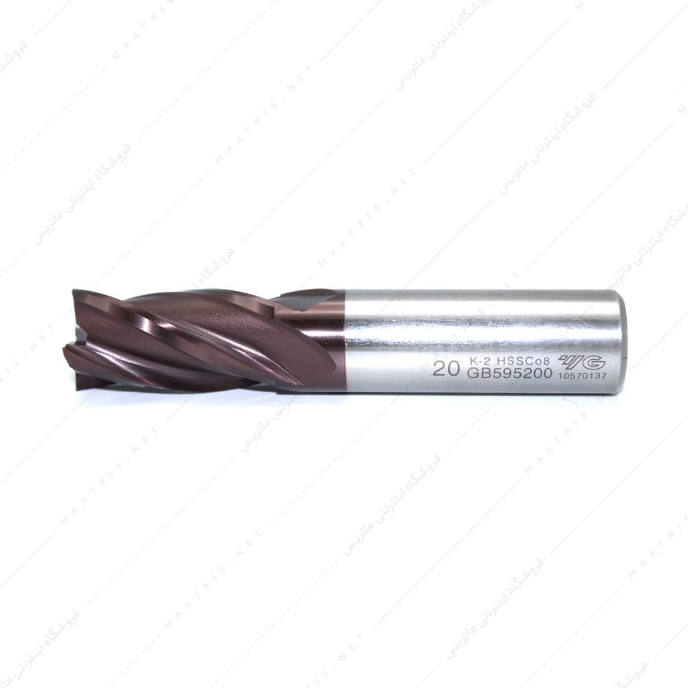 فرز انگشتی 20 کبالت سرتخت طول 104 برند YG