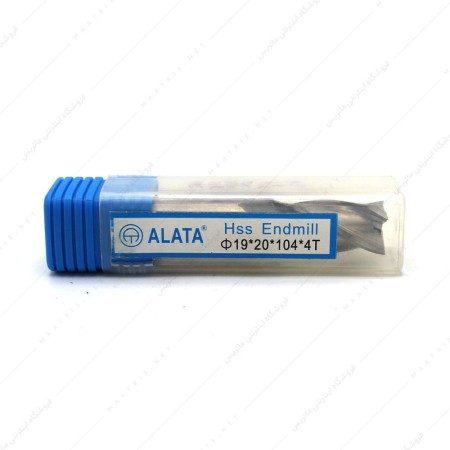 فرز انگشتی 19 HSSE سرتخت طول 105 برند آلاتا