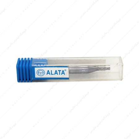 فرز انگشتی 2 HSSE سرتخت طول 60 برند آلاتا