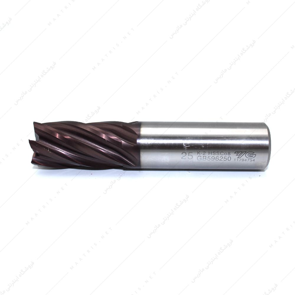 فرز انگشتی 25 کبالت سرتخت طول 121 برند YG