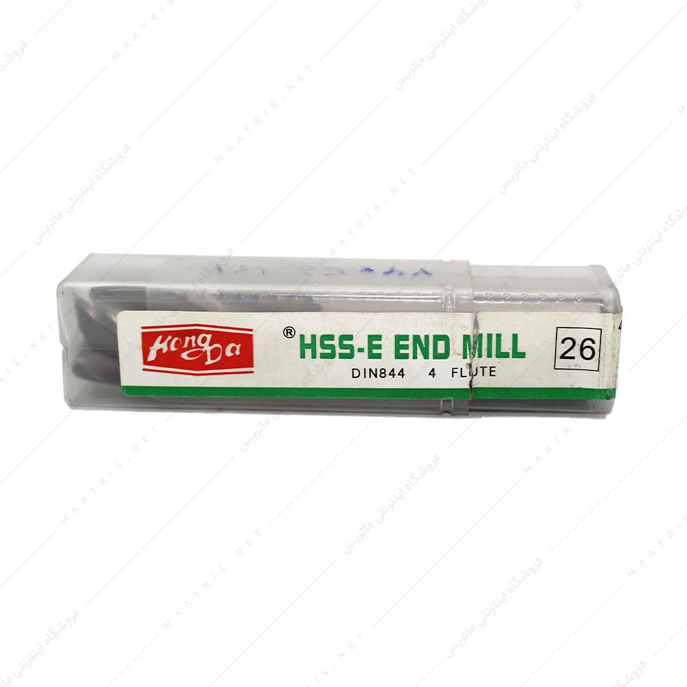فرز انگشتی 26 HSSE سرتخت طول 121 برند هانگدا