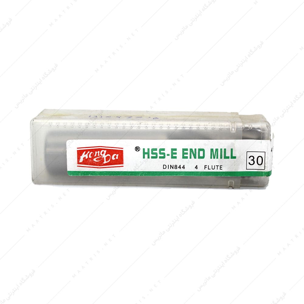 فرز انگشتی 30 HSSE سرتخت طول 121 برند هانگدا