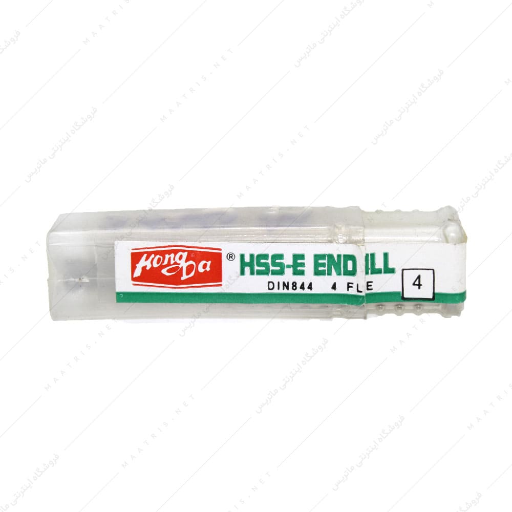 فرز انگشتی 4 HSSE سرتخت طول 63 برند هانگدا