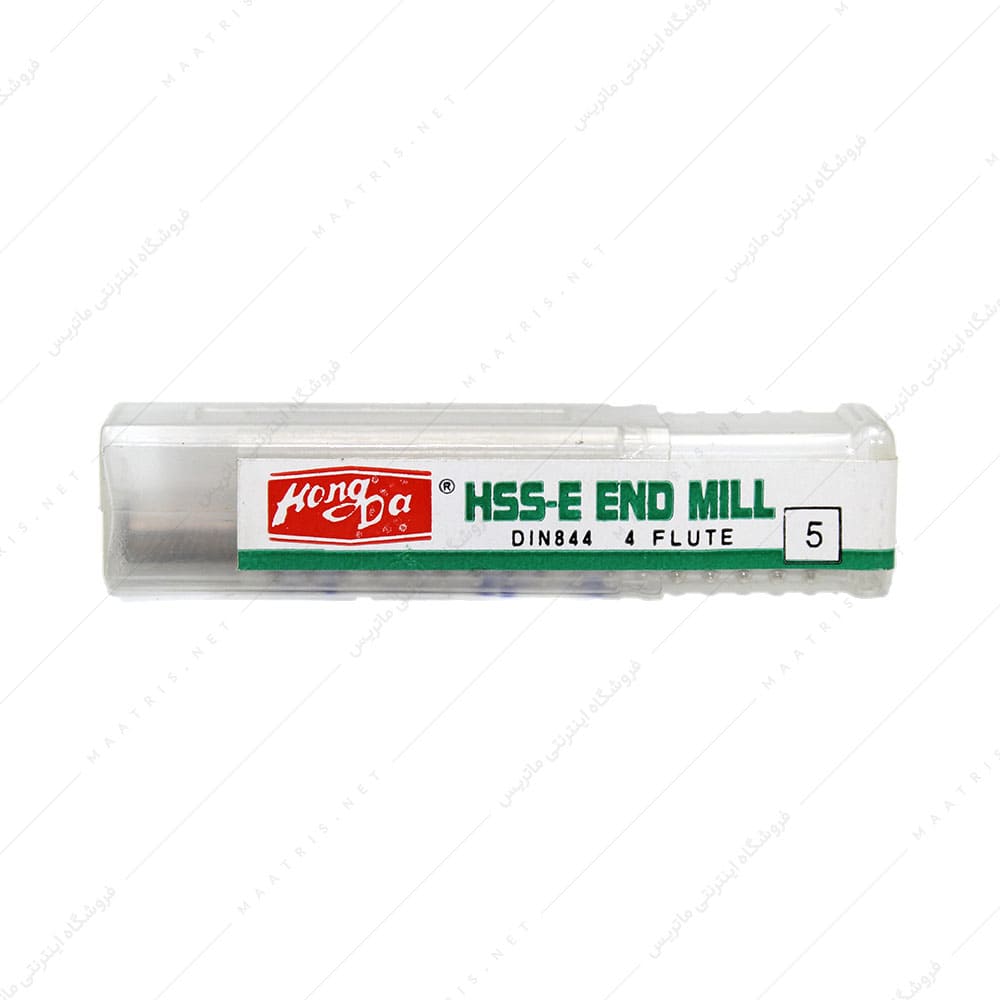 فرز انگشتی 5 HSSE سرتخت طول 68 برند هانگدا