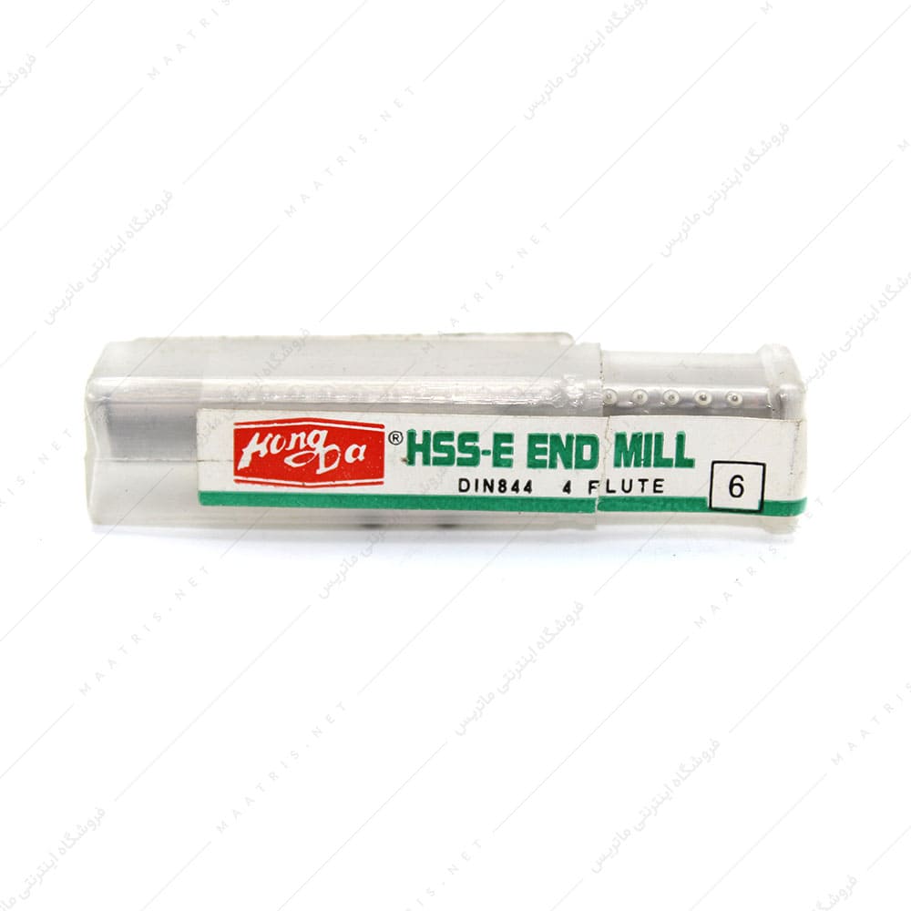 فرز انگشتی 6 HSSE سرتخت طول 68 برند هانگدا