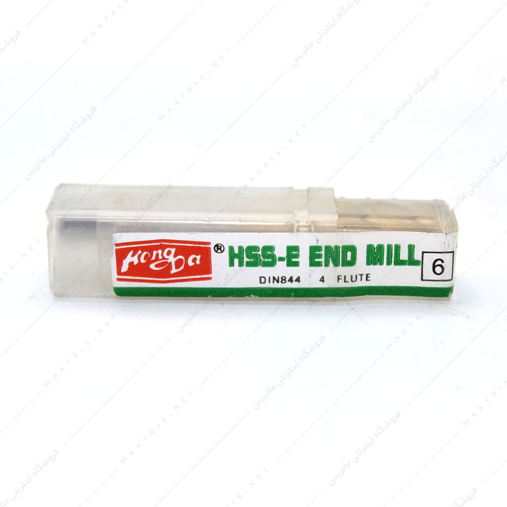 فرز انگشتی 6 HSSE سرتخت طول 57 برند هانگدا