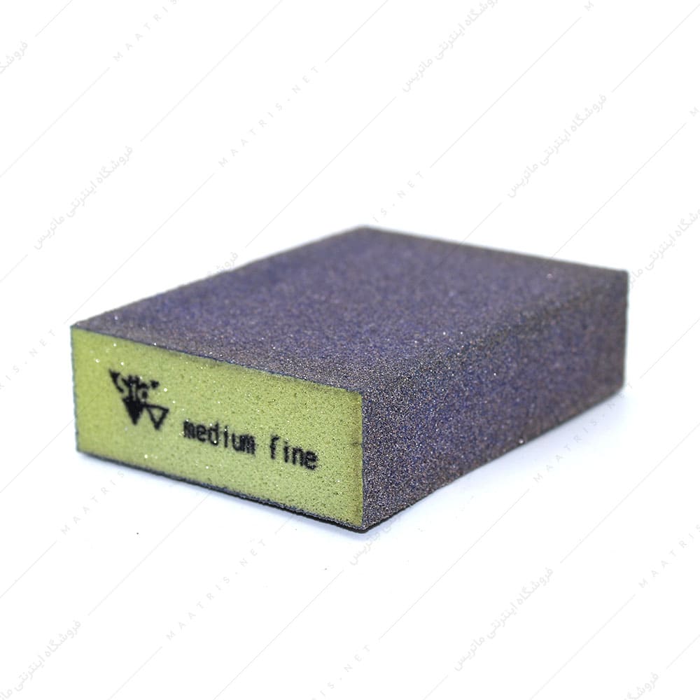 ابر سنباده مکعبی عرض 70 طول 100 میلیمتر medium fine