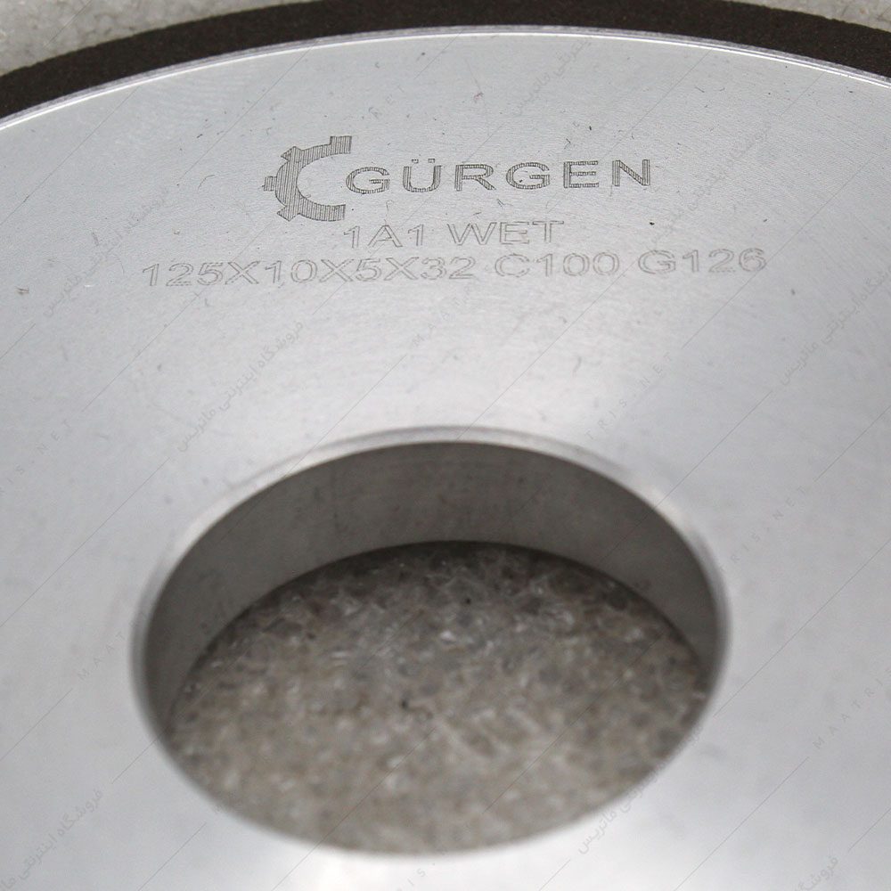 سنگ سی بی ان (CBN) قطر 125 عرض 10 میلیمتر برند GURGEN
