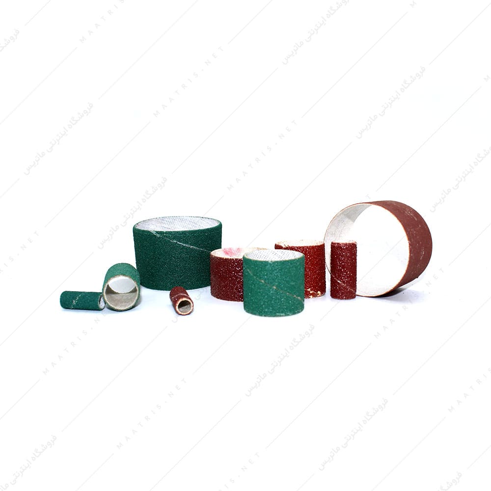 سنباده حلقوی قطر 30 ارتفاع 20 سبز