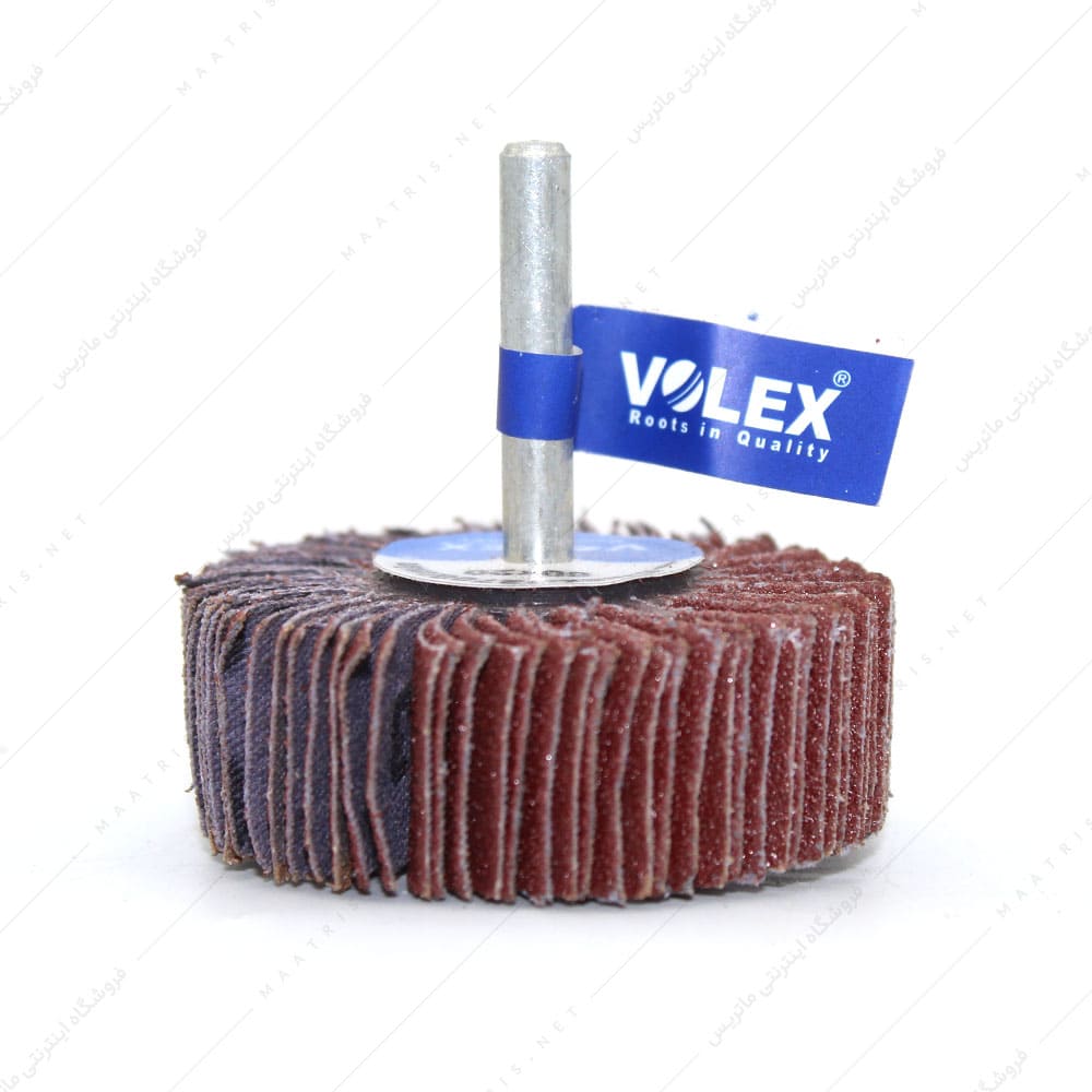 سنباده چتری قطر 60 ارتفاع 20 دنباله 6 برند VOLEX ترک 