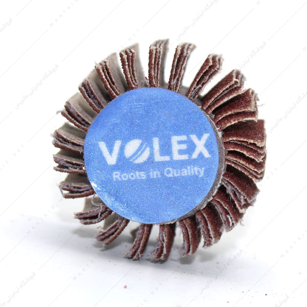 سنباده چتری قطر 30 ارتفاع 20 دنباله 6 برند VOLEX ترک 