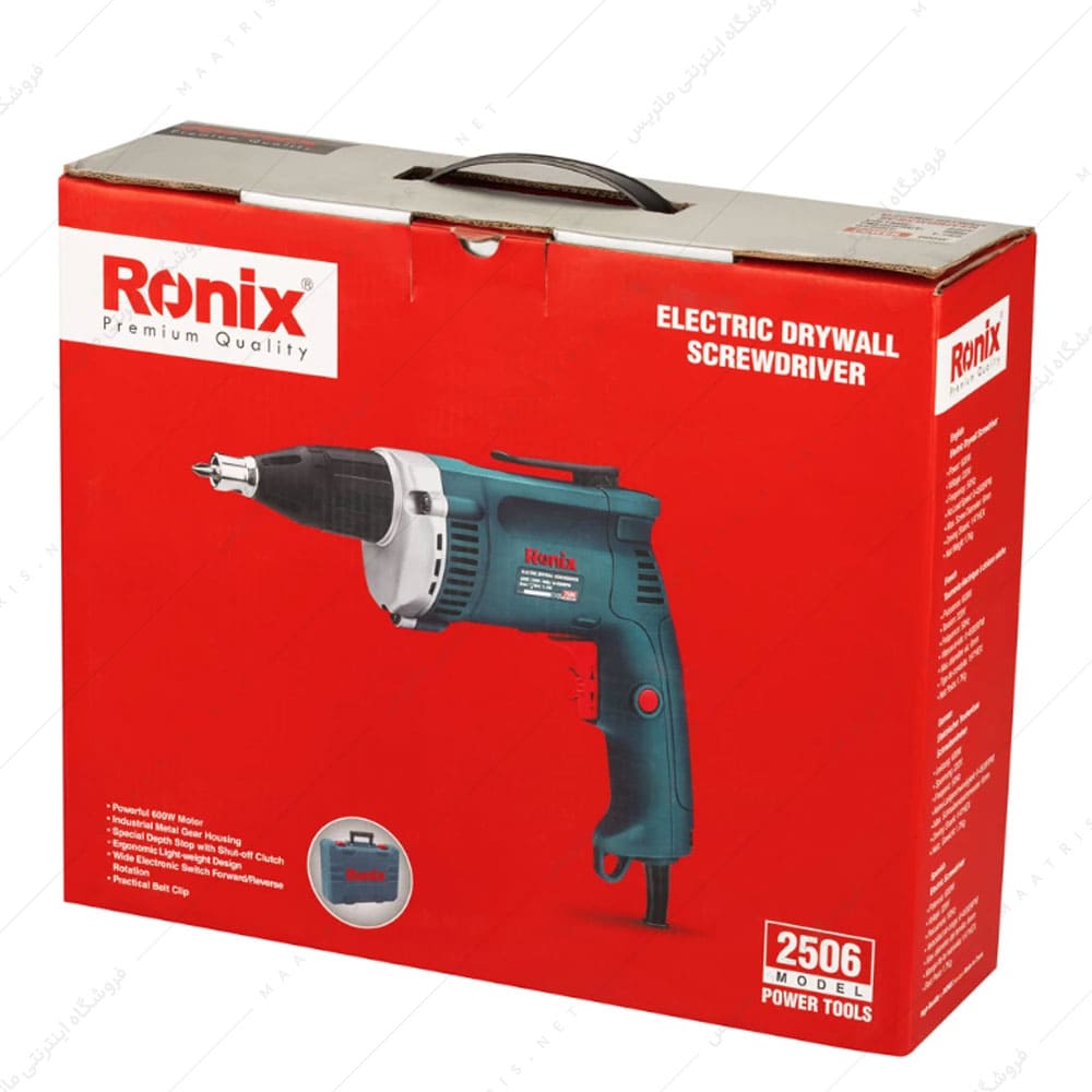 پیچ گوشتی برقی 600 وات کد 2506 برند رونیکس