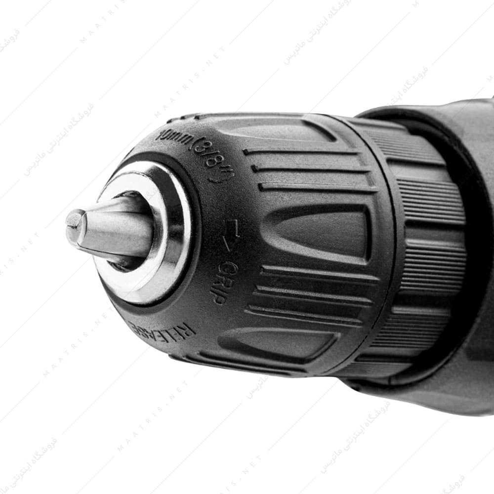 کیت دریل پیچ گوشتی شارژی 12 ولت چکشی کد 8101K برند رونیکس