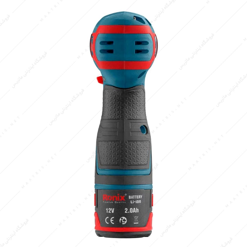 کیت پیچ گوشتی چکشی شارژی 12 ولت کد 8104K برند رونیکس