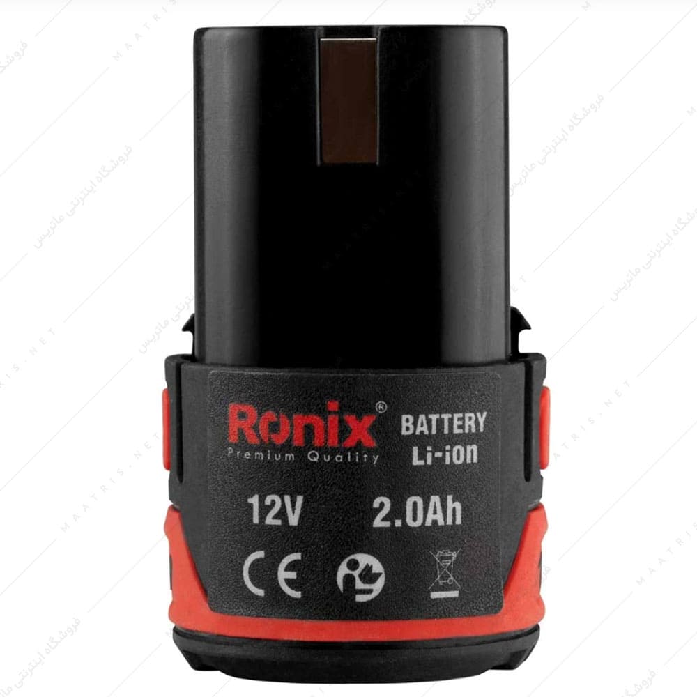کیت پیچ گوشتی چکشی شارژی 12 ولت کد 8104K برند رونیکس