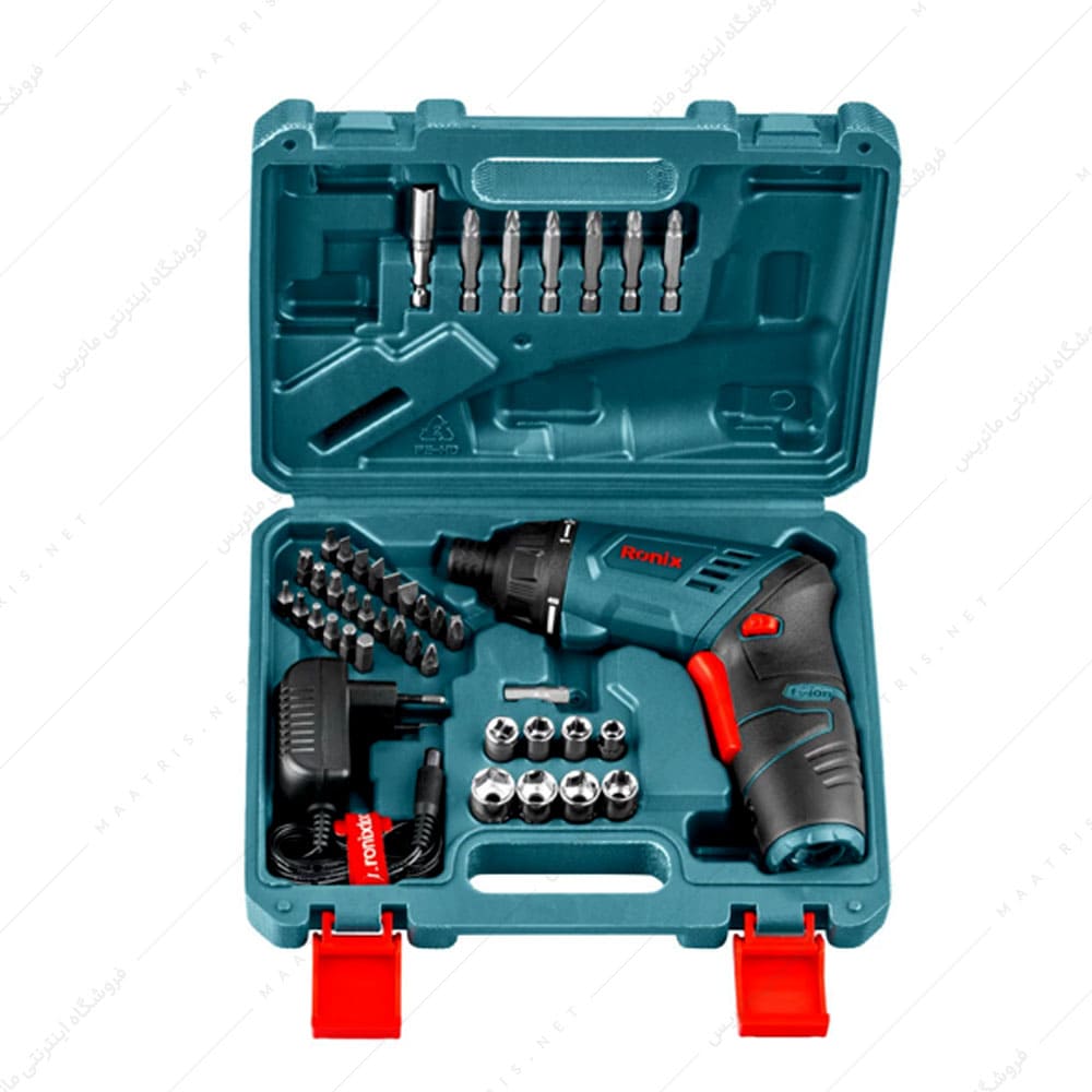 پیچ گوشتی شارژی 3.6 ولت کد 8530 برند رونیکس
