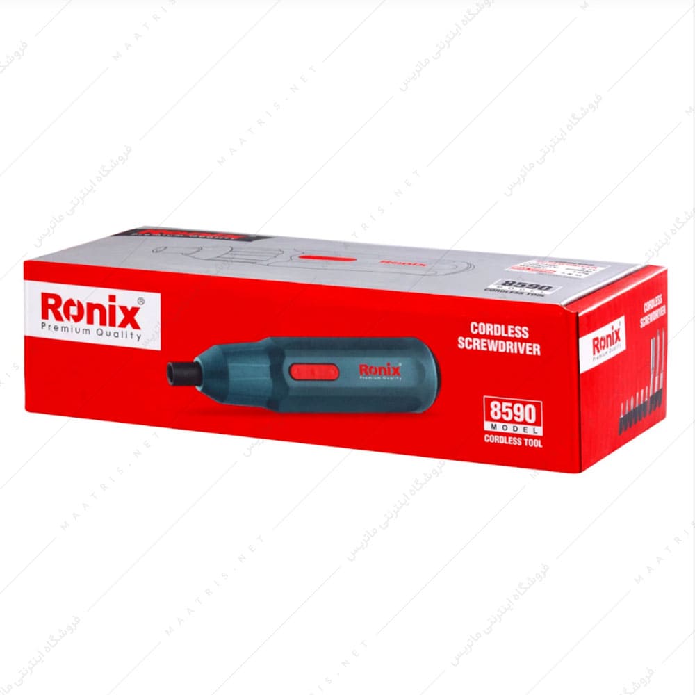 پیچ گوشتی شارژی 3.6 ولت کد 8590 برند رونیکس