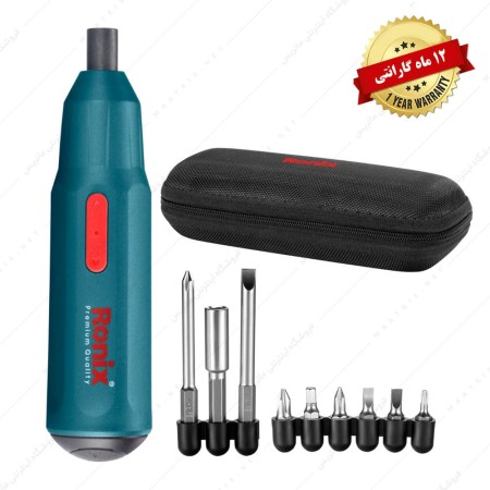 پیچ گوشتی شارژی 3.6 ولت کد 8590 برند رونیکس