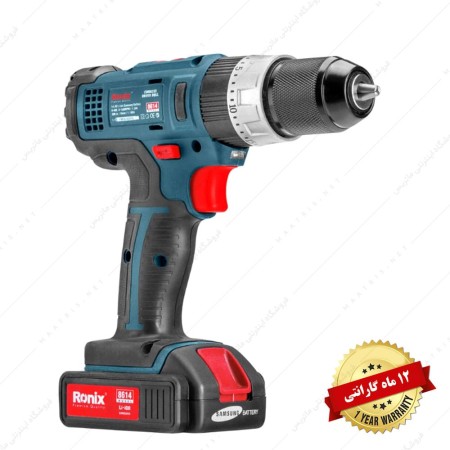 دریل پیچ گوشتی شارژی 14/4 ولت کد 8614 برند رونیکس