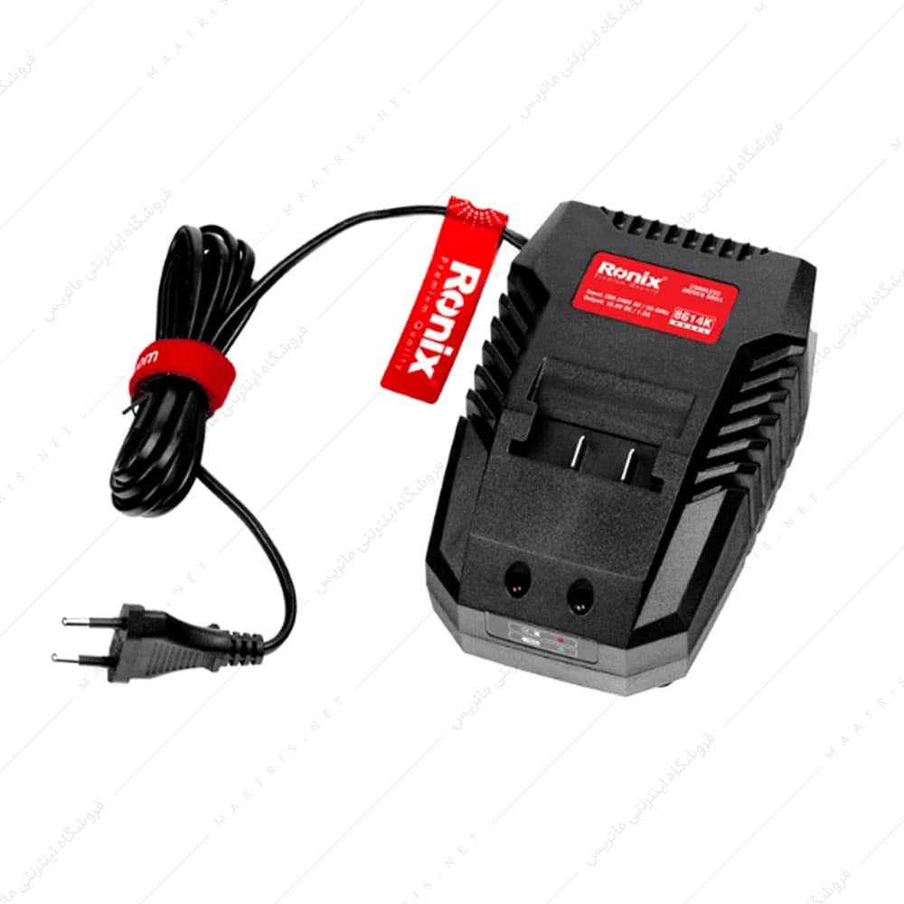 کیت دریل پیچ گوشتی شارژی 14/4 ولت کد 8614K برند رونیکس